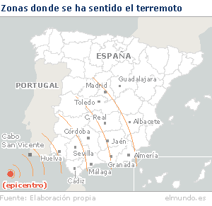 Un terremoto sacude Extremadura